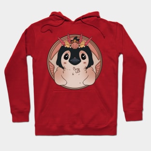 Penguin - mermaid pink Hoodie